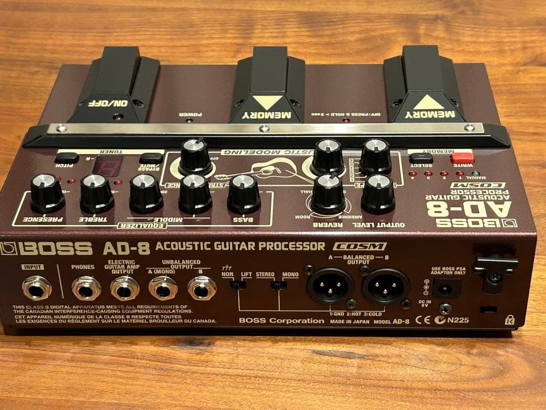 BOSS AD-8 Acoustic Guitar Processor