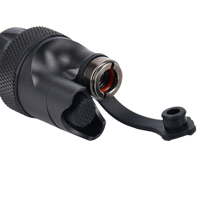 Tactical Wadsn Flashlight Metal Tail Cap Dual Function Pressure Switch SF Plug