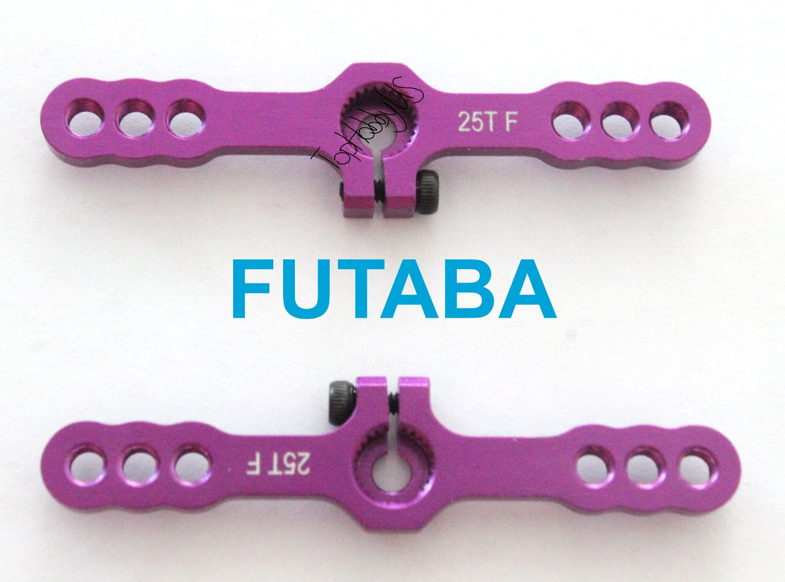 1PC 25T Heavy Duty Aluminum Double Servo Arm Horn for Futaba/Savox  US SELL/SHIP