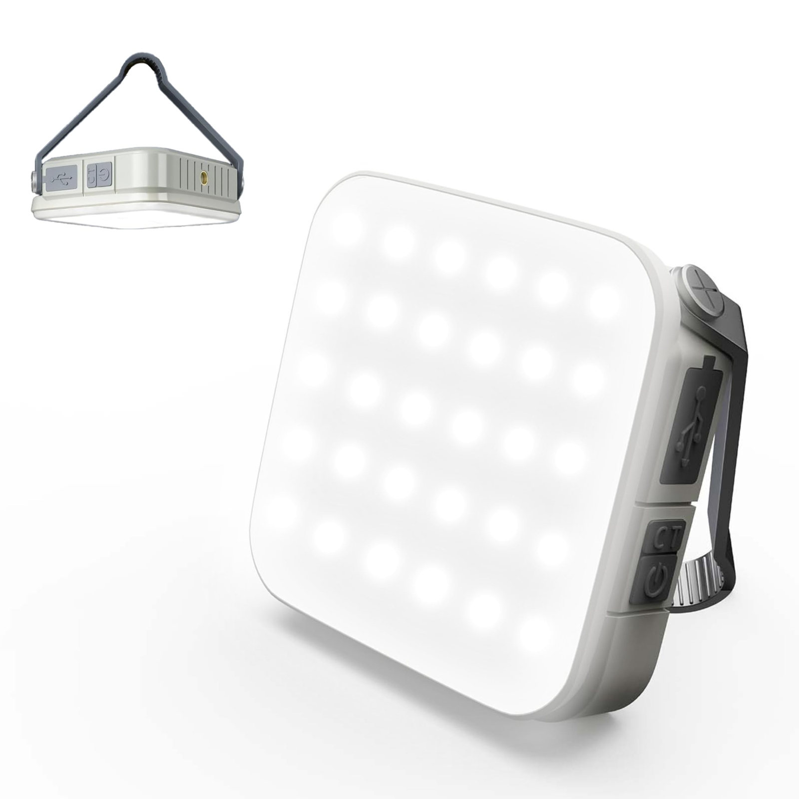 WARSUN 1000 Lumens Rechargeable LED Work Light – 6000mAh Portable C... Fas