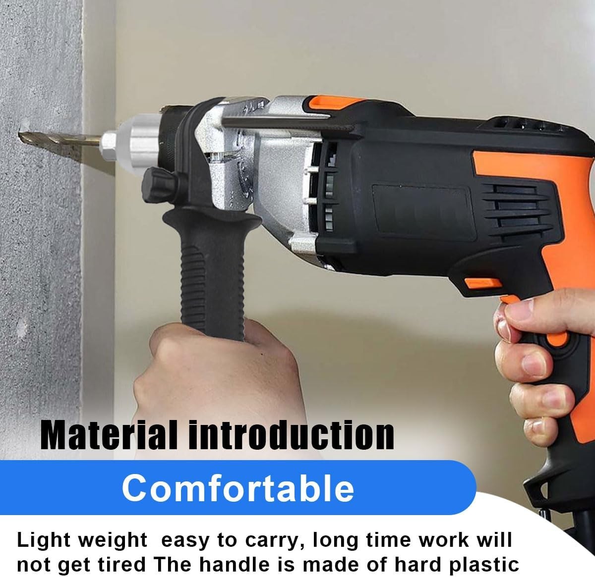 Pop Rivet Gun Adapter Kit Drill Attachment w 4 Rivet Heads 2.4–4.8mm
