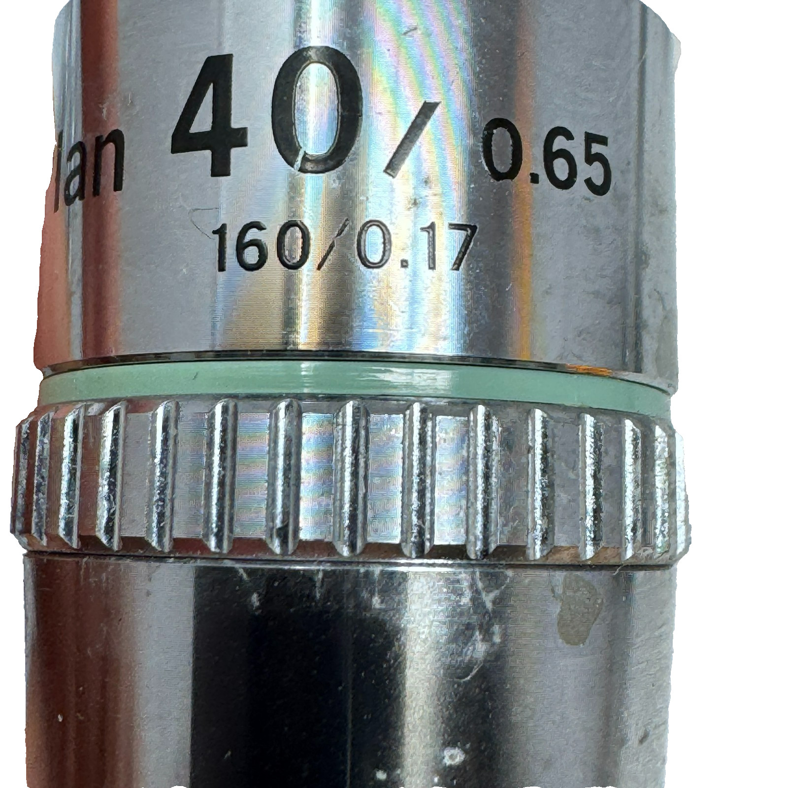 Nikon Microscope Objective Lens Set Plan 10x, 40x, 50x, 100x Oil 160mm