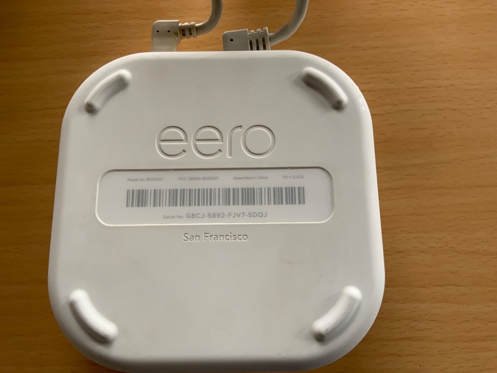 Eero Pro Model B010001 Mesh WiFi Router