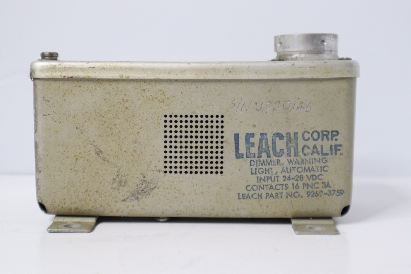 Leach Corp 9269-3759 Warning Light Dimmer