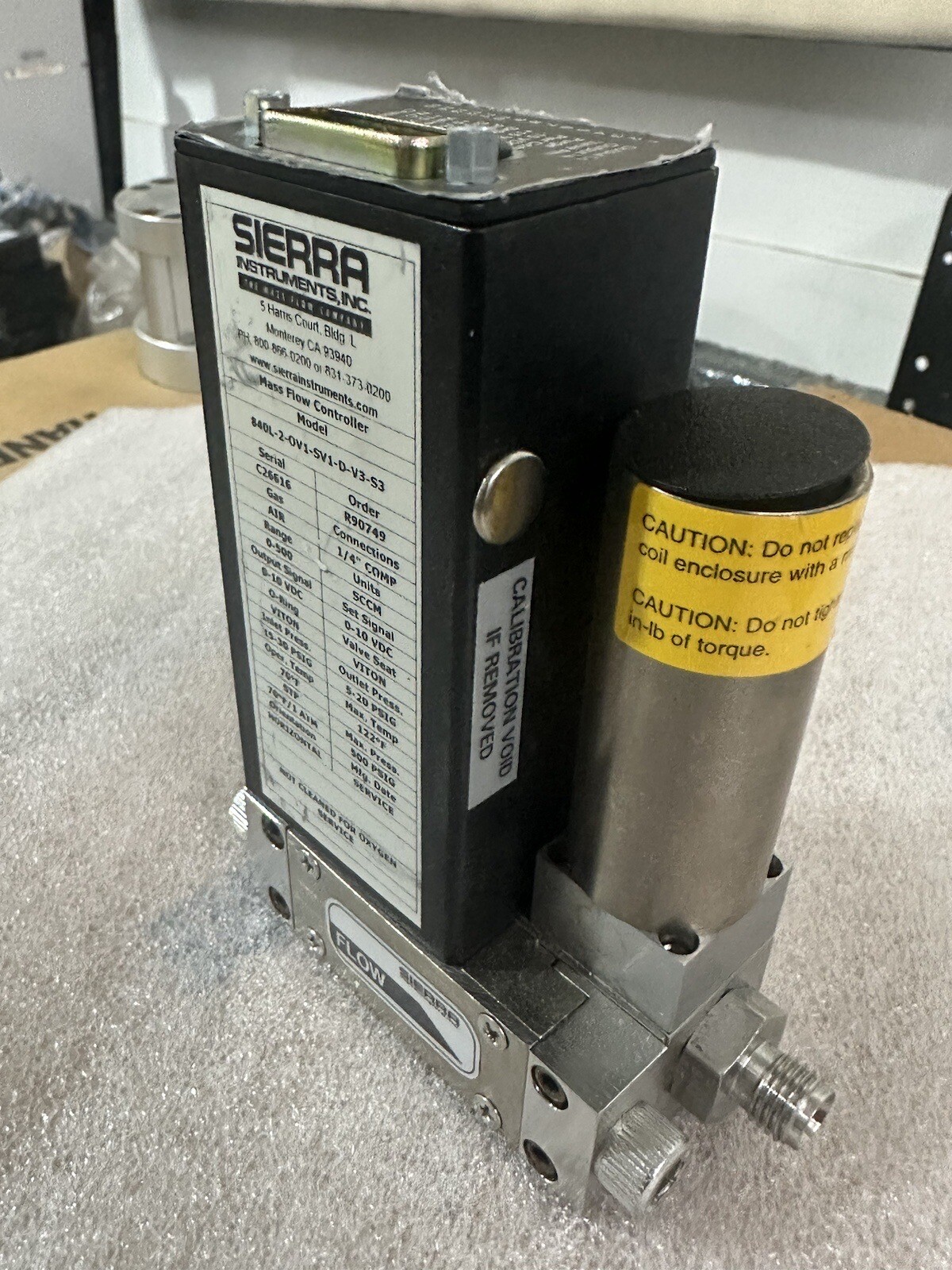 Sierra Mass Flow Controller - AIR