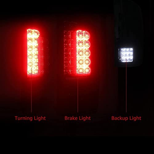 LED Tail Lights Compatible with 2002-2006 Dodge 02-06 dodge ram tail lights
