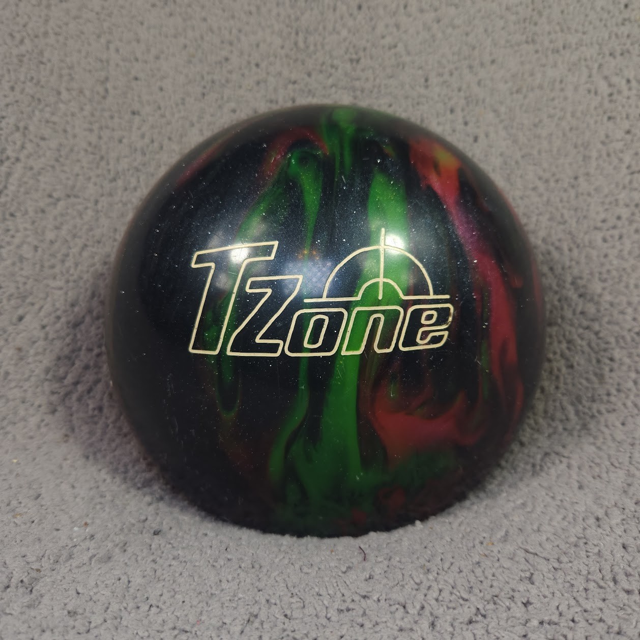 14lb Brunswick TZONE Polyester Bowling Ball Northern Lights
