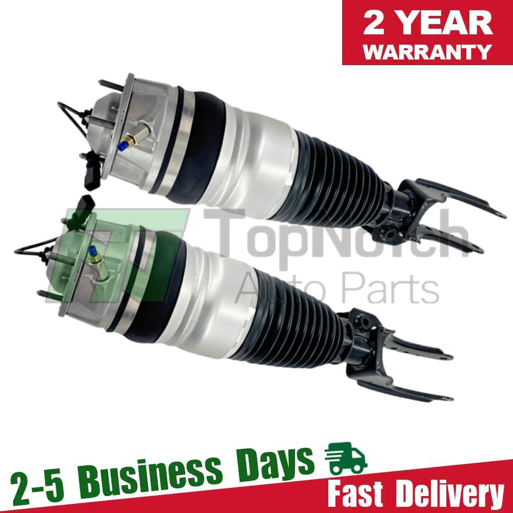 Front Left Right Air Suspension Shock Struts For Porsche Cayenne 92A 2010-2018