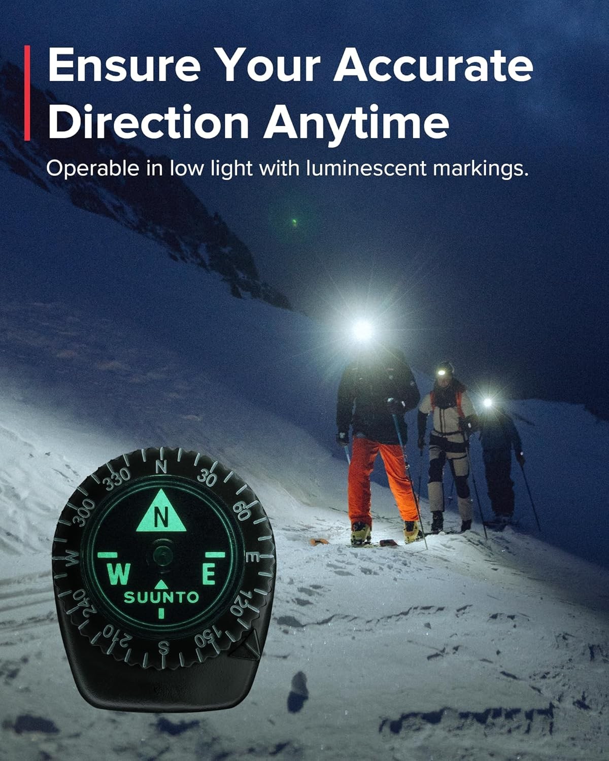 SUUNTO Multifunctional Compass Northern Hemisphere