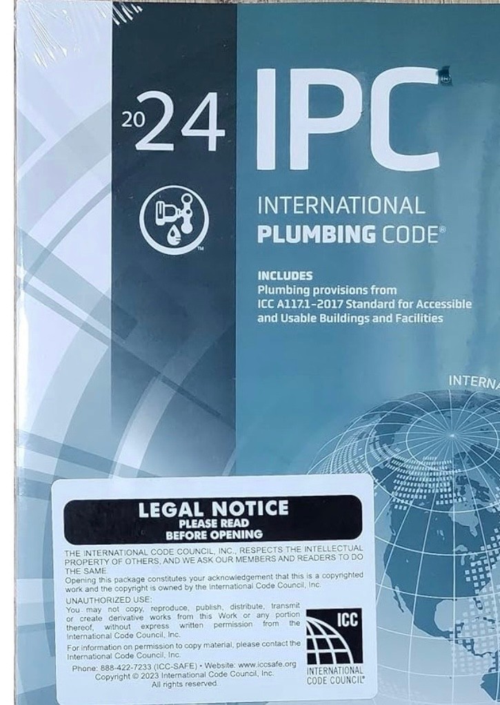 ipc international plumbing code 2024