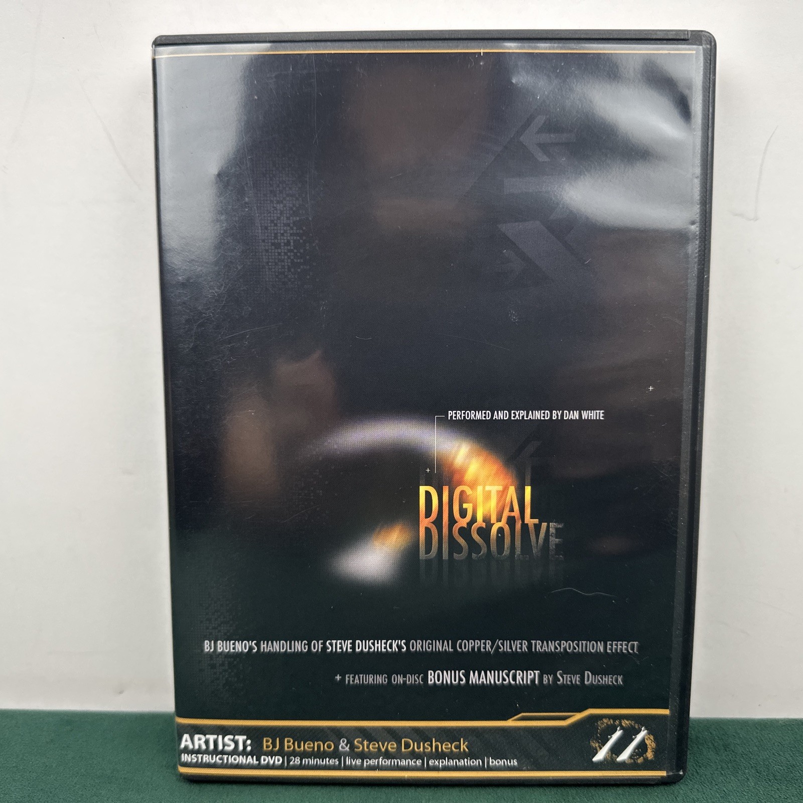 Digital Dissolve DVD Dan White Theory11 Coin Magic BJ Bueno Dusheck