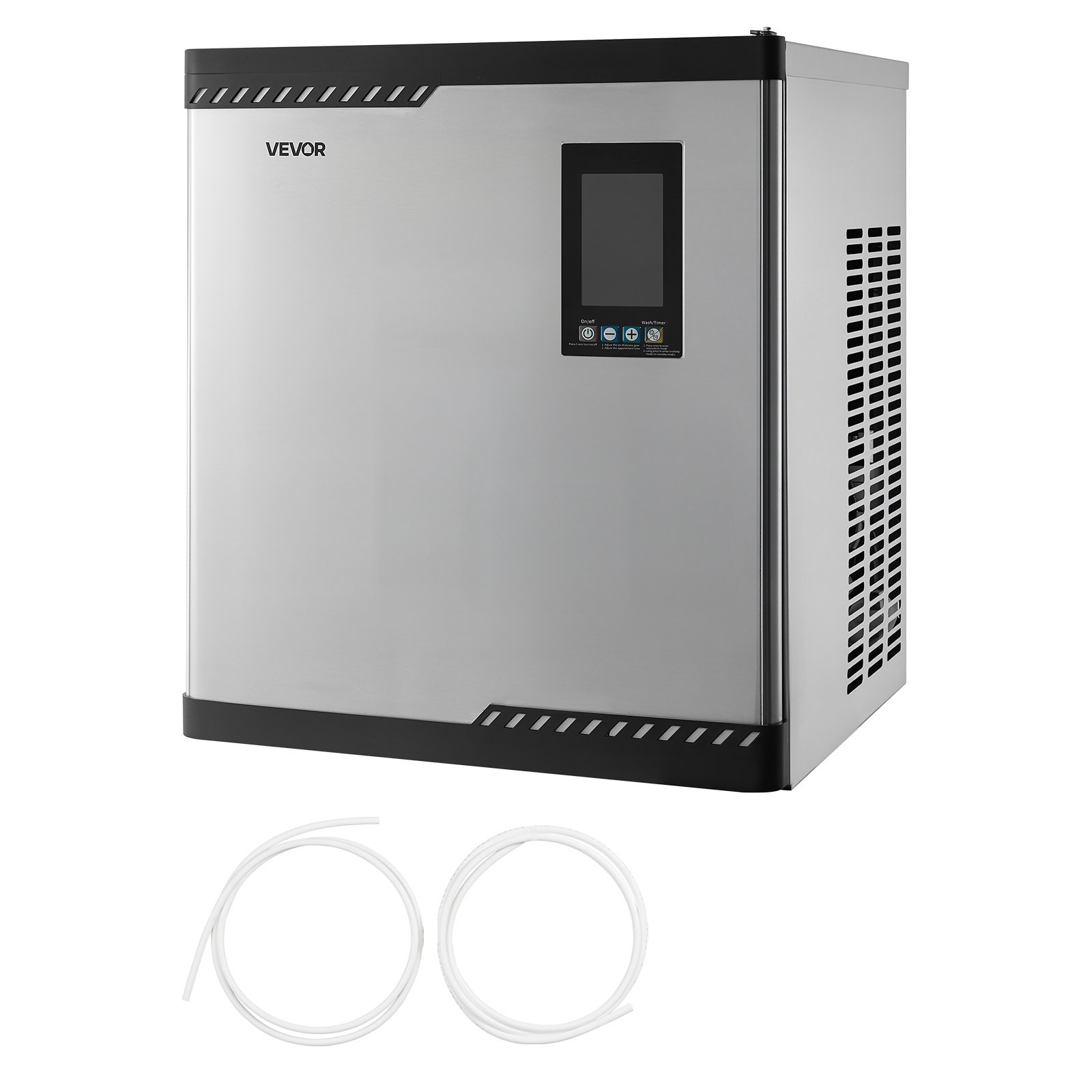 300lb/Day Commercial Ice Maker Head SS Self-Clean Adjustable