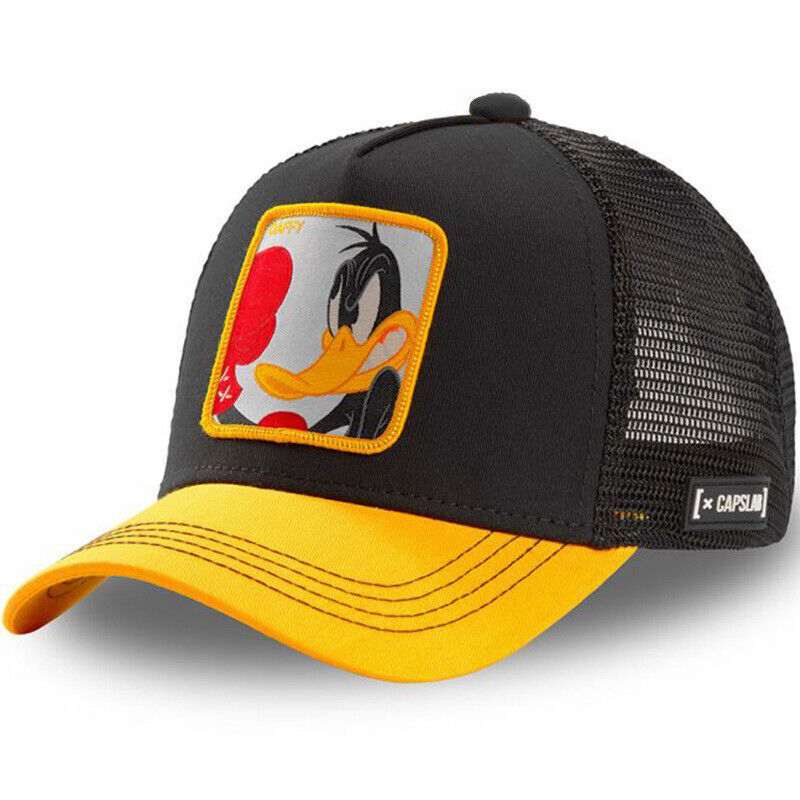 Animal Printed Trucker Baseball Cap Hat Snapback Mesh HipHop Style for Men Women