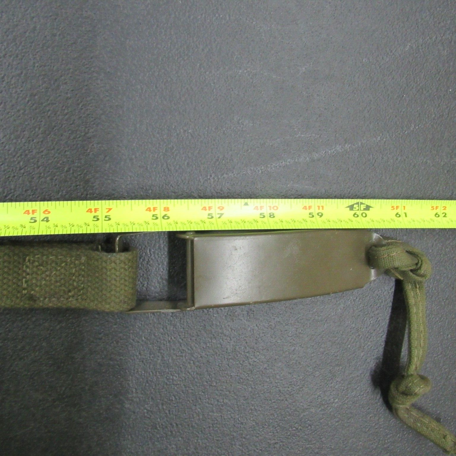 US MILITARY Pack Board TIE DOWN STRAP 1950s Jerry can quick release
