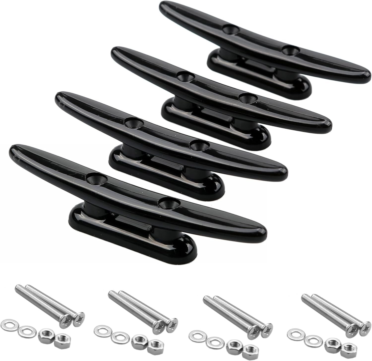 Thorn Boat Cleats 4 Inch,Dock Nylon with 4 INCH,4PCS, 4 Inch,4Pcs