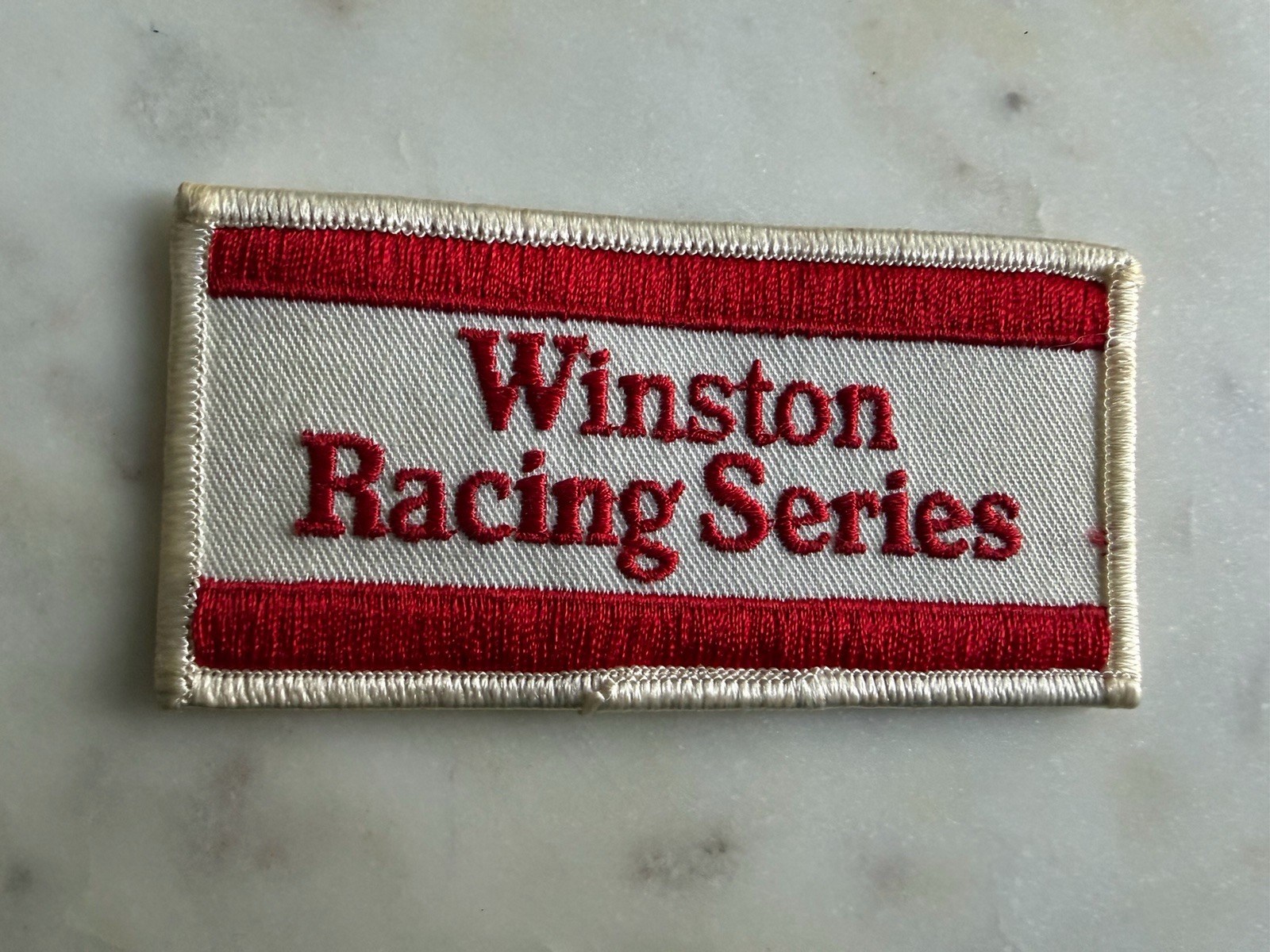 Winston Racing Series - Embroidered Iron-On Patch