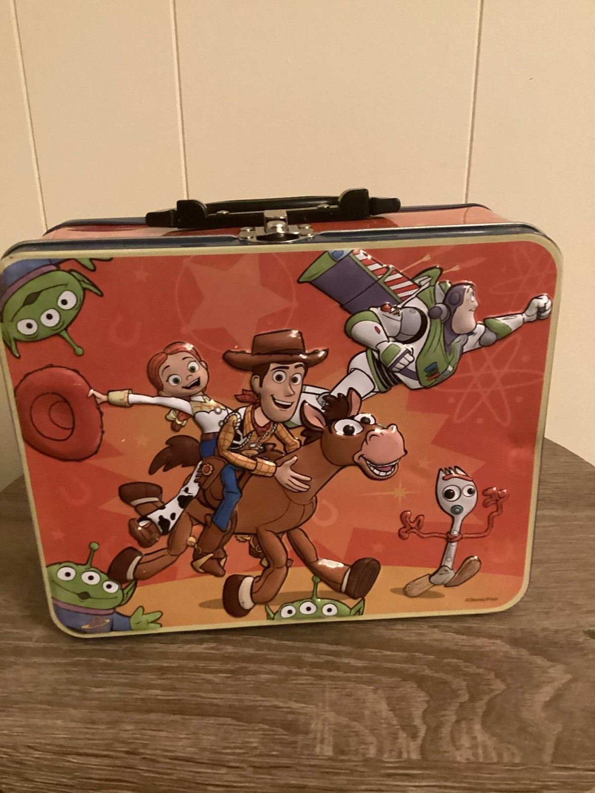 Disney Pixar Toy Story 4 Embossed Front Metal Lunch Box