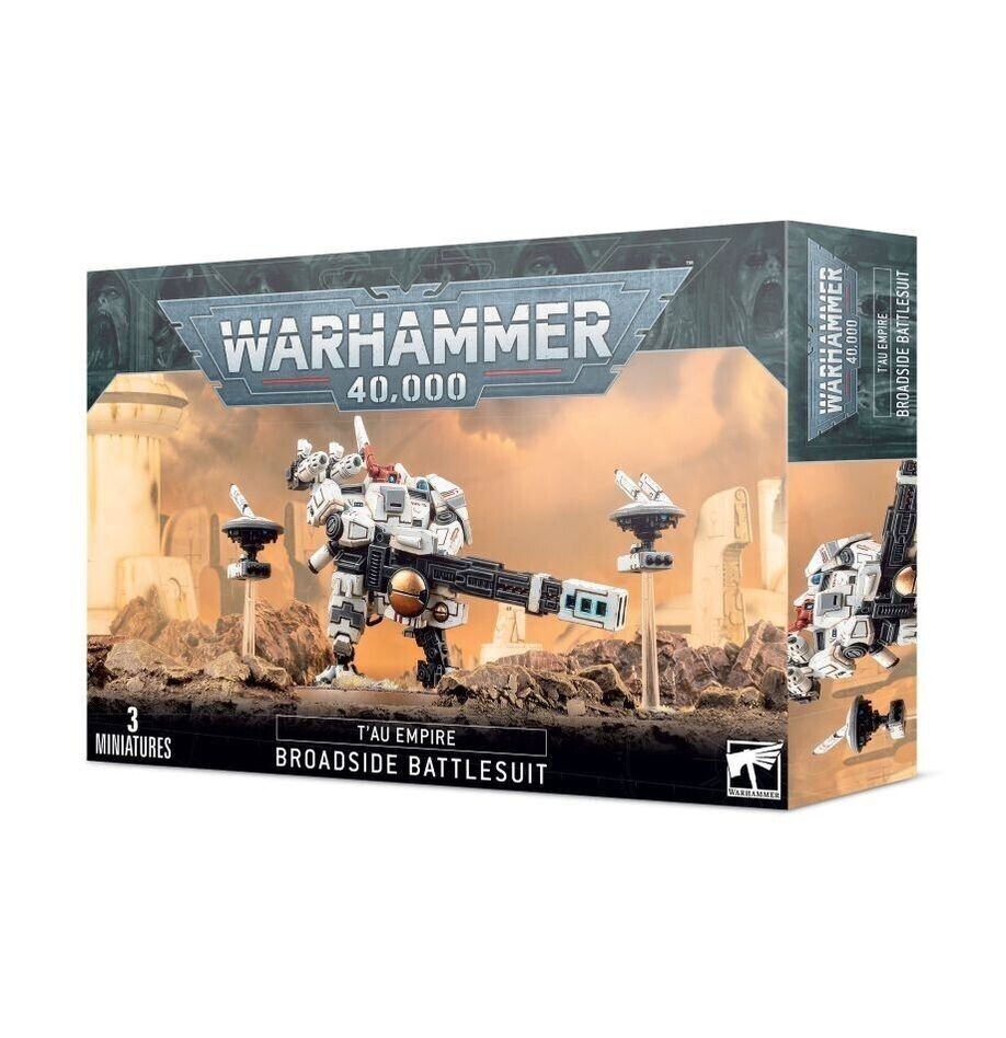 Warhammer 40K Tau Empire: XV88 Broadside Battlesuit Mini Figures