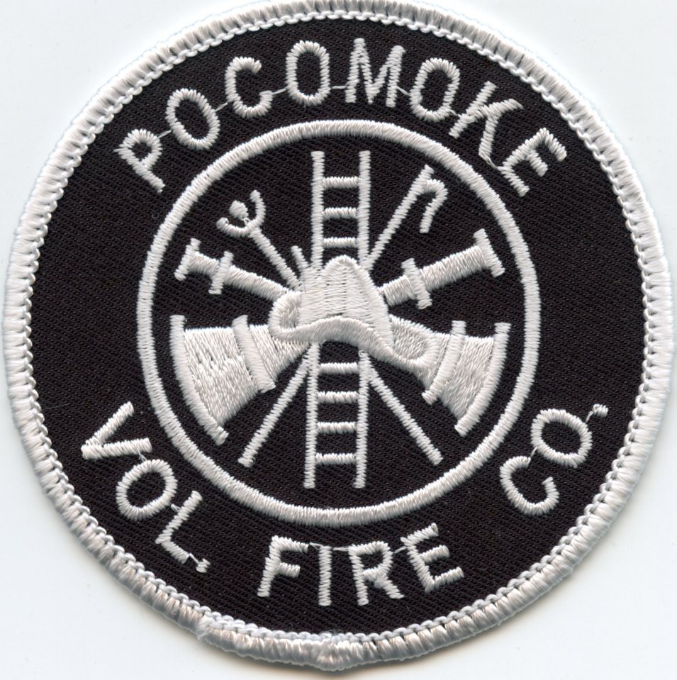POCOMOKE VOLUNTEER FIRE COMPANY MARYLAND MD FIRE PATCH