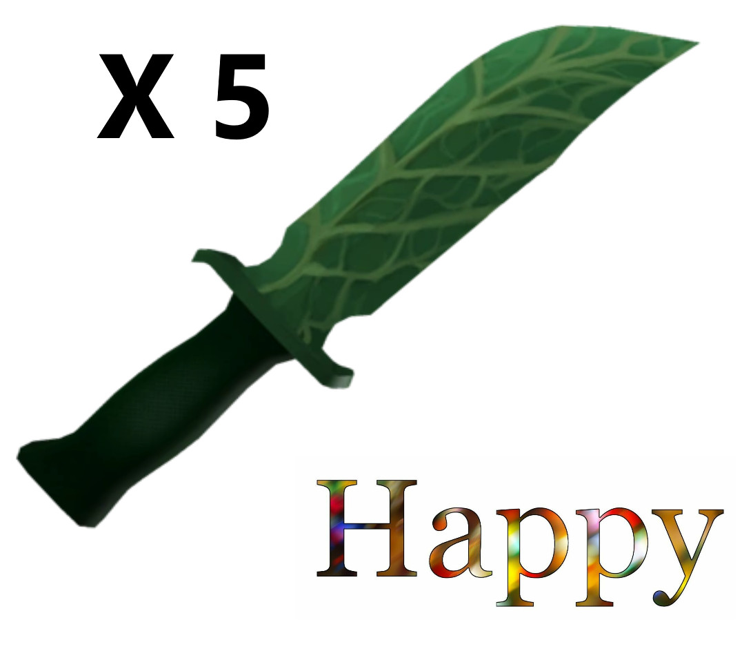 LEAF X5 COMMON KNIVES🔪🖤🔪FAST DELIVERY✅🖤✅MM2 ROBLX COLLECTIBLES