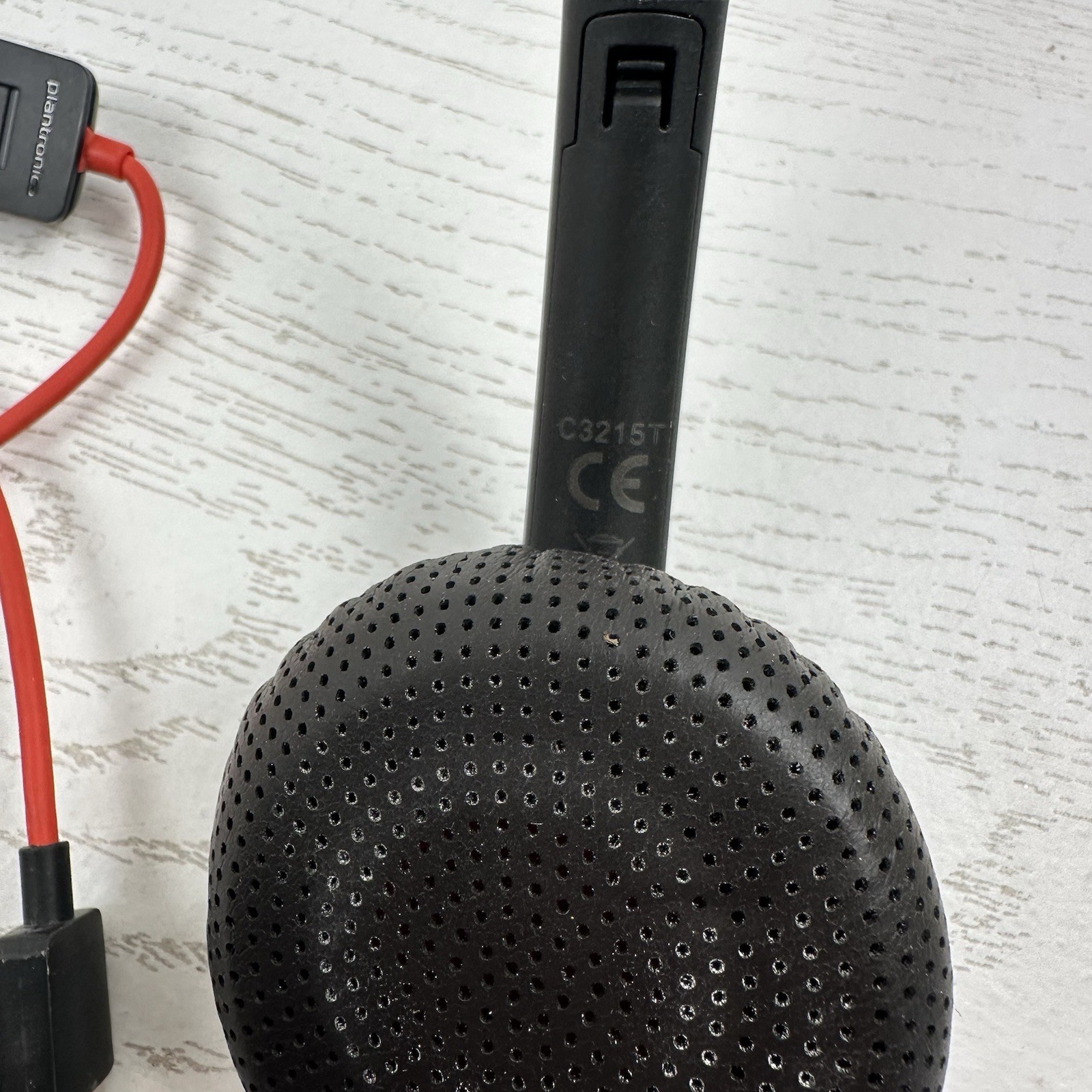 Plantronics C3215 Blackwire Single Ear USB Wired Headset With Microphone Poly PC