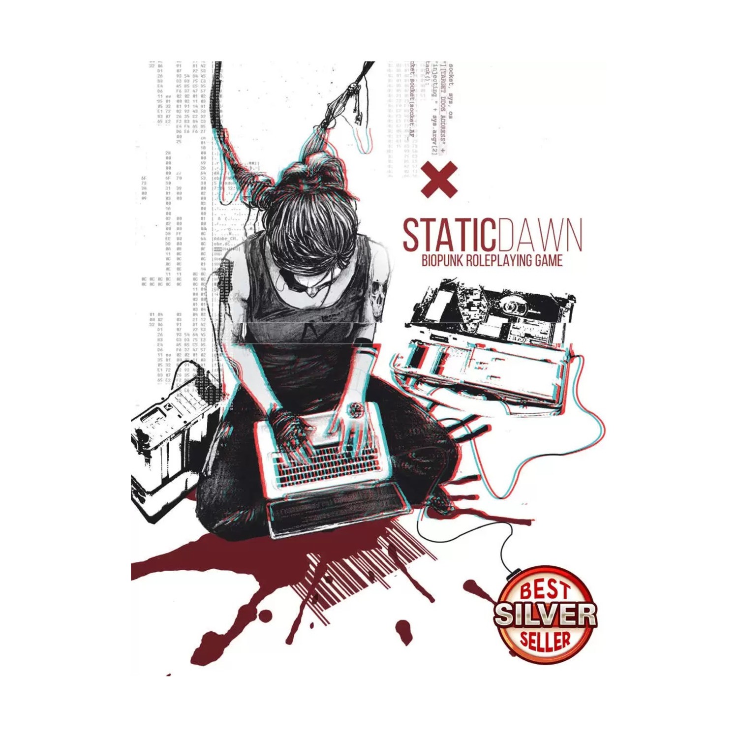 Frenzy Kitty RPGs Static Dawn (POD, Black & White) EX