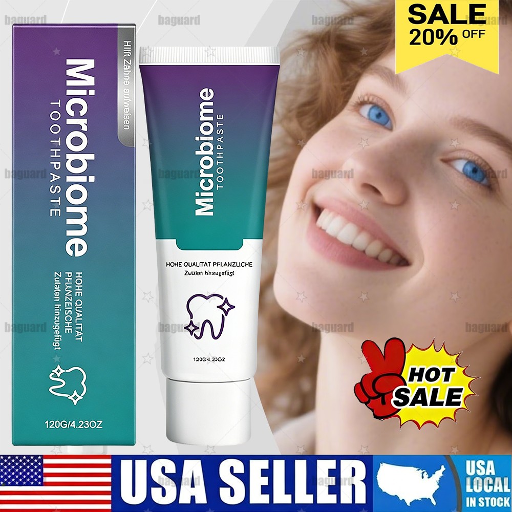 Microbiome Mint Flavor Gum Toothpaste Cleaning Toothpaste Sensitive Teeth 120g