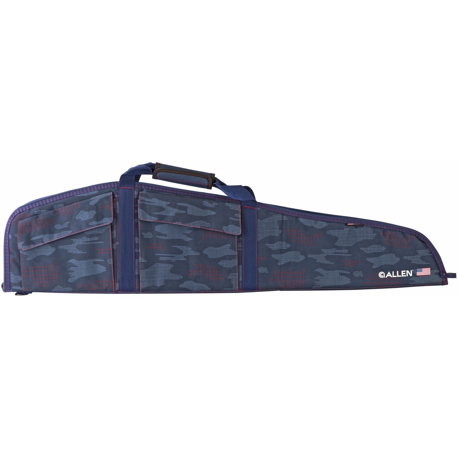 Allen 95042 Patriot  Rifle Case 42" Custom Camo Endura, 2 Flap Pockets & Soft Li