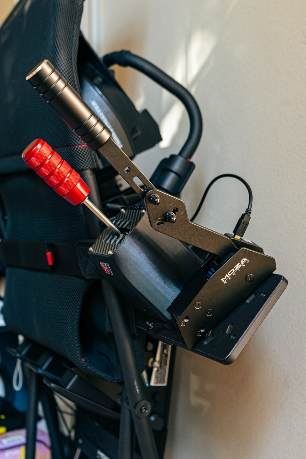 Shifter & Handbrake Combo Mounting Bracket for Playseat Challenge or Challenge X