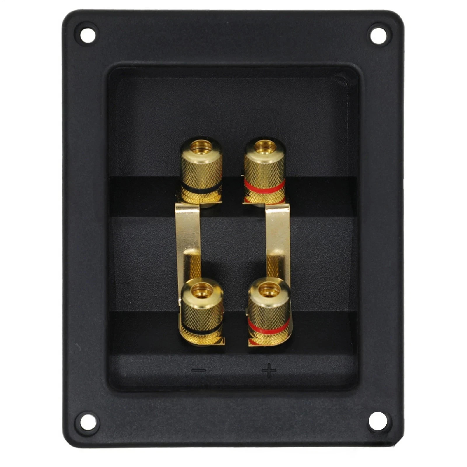 2PCS Speaker Wiring Connector Copper Speaker Wiring Lugs Binding Posts