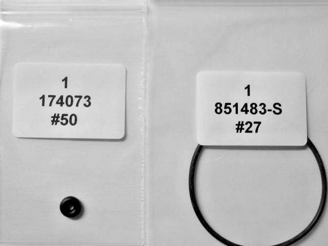 Bostitch DWMC150 Type 1 O-ring Kit / R&S 031-66.5DWMC150