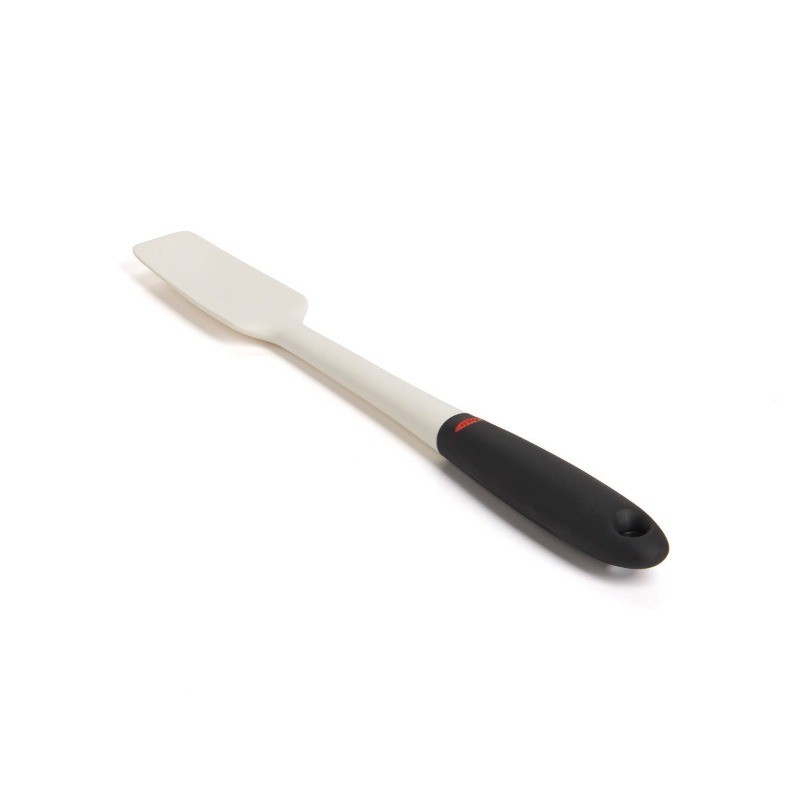 Jar Spatula: Silicone Heat-Resistant Scraper, Soft-Grip Handle