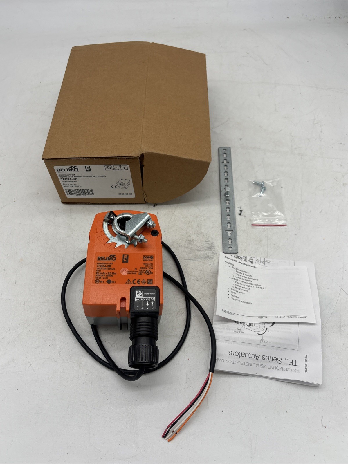 Belimo TFB24 24V Spring Return Actuators & Dampers