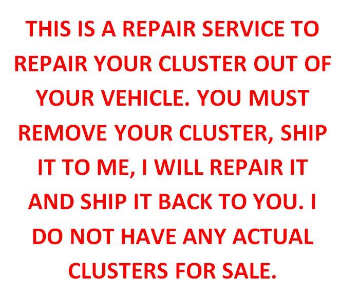 1997-2005 BUICK REGAL CENTURY CLIMATE CONTROL SCREEN REPAIR FIX 1998 1999 2000