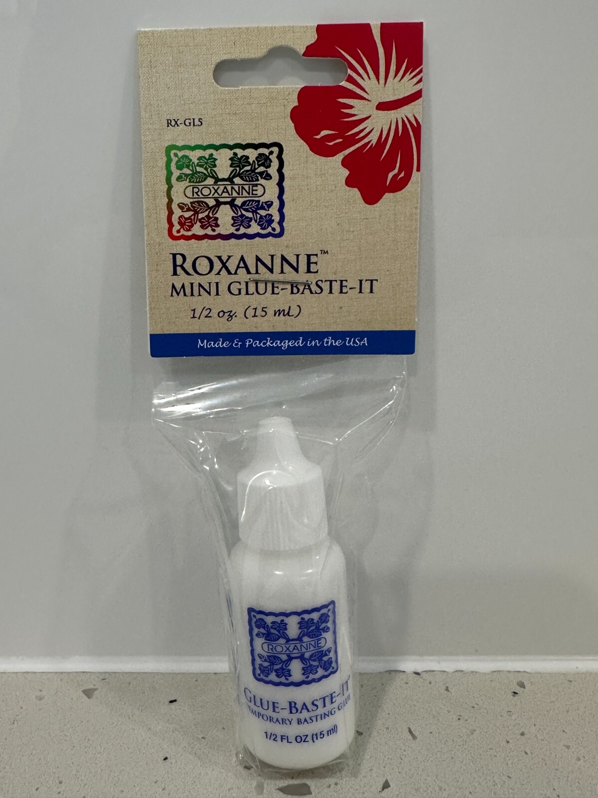 Roxanne Mini Glue Baste-It 15ml Quilting Sewing Craft DIY RX-GL3 BNIB