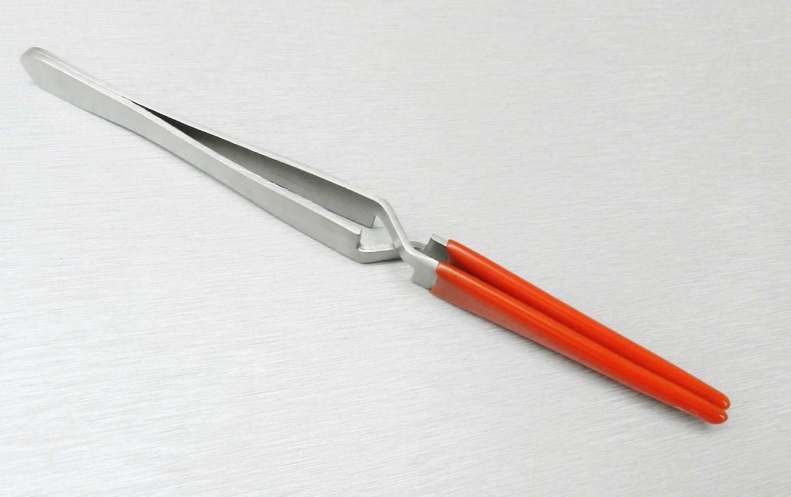 Cross Locking Tweezers with Rubber PVC Tips Cross Lock Coated Tips Craft 6.5"