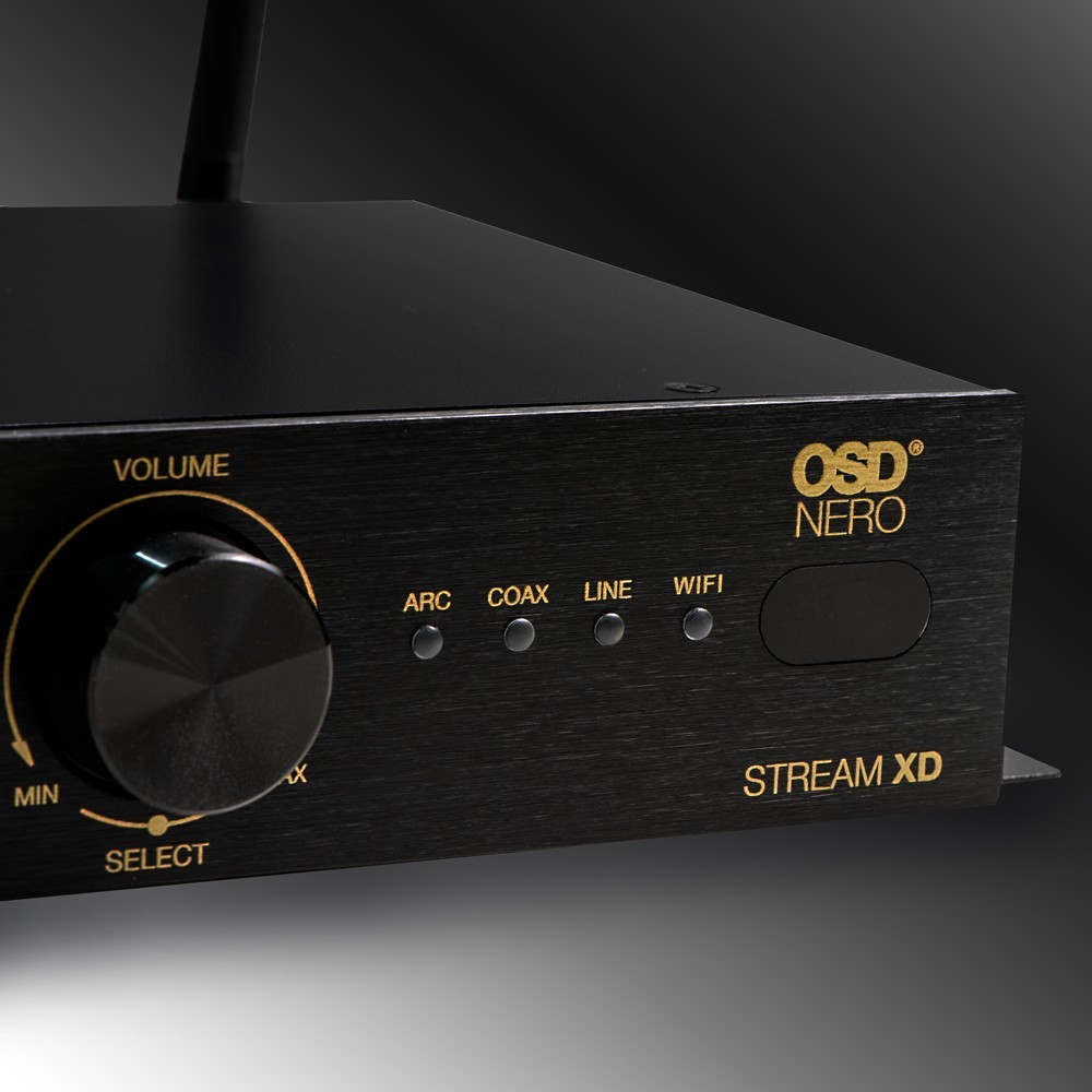 OSD Nero Stream XD 75W x2 App Controlled Stereo Amplifier, HDMI ARC, BT Wireless