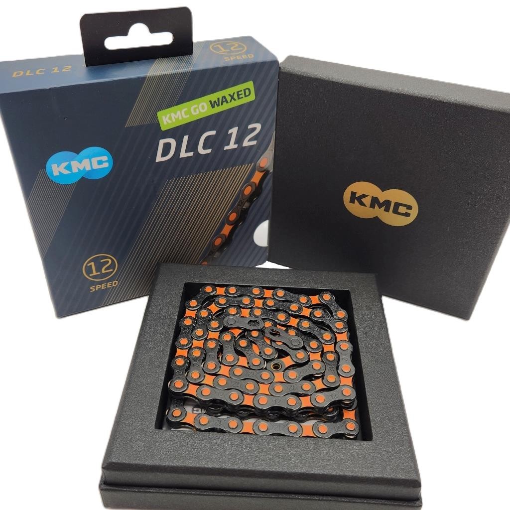 KMC Go Waxed 12-Speed Orange DLC12 Bicycle Chain Wax fits Shimano SRAM