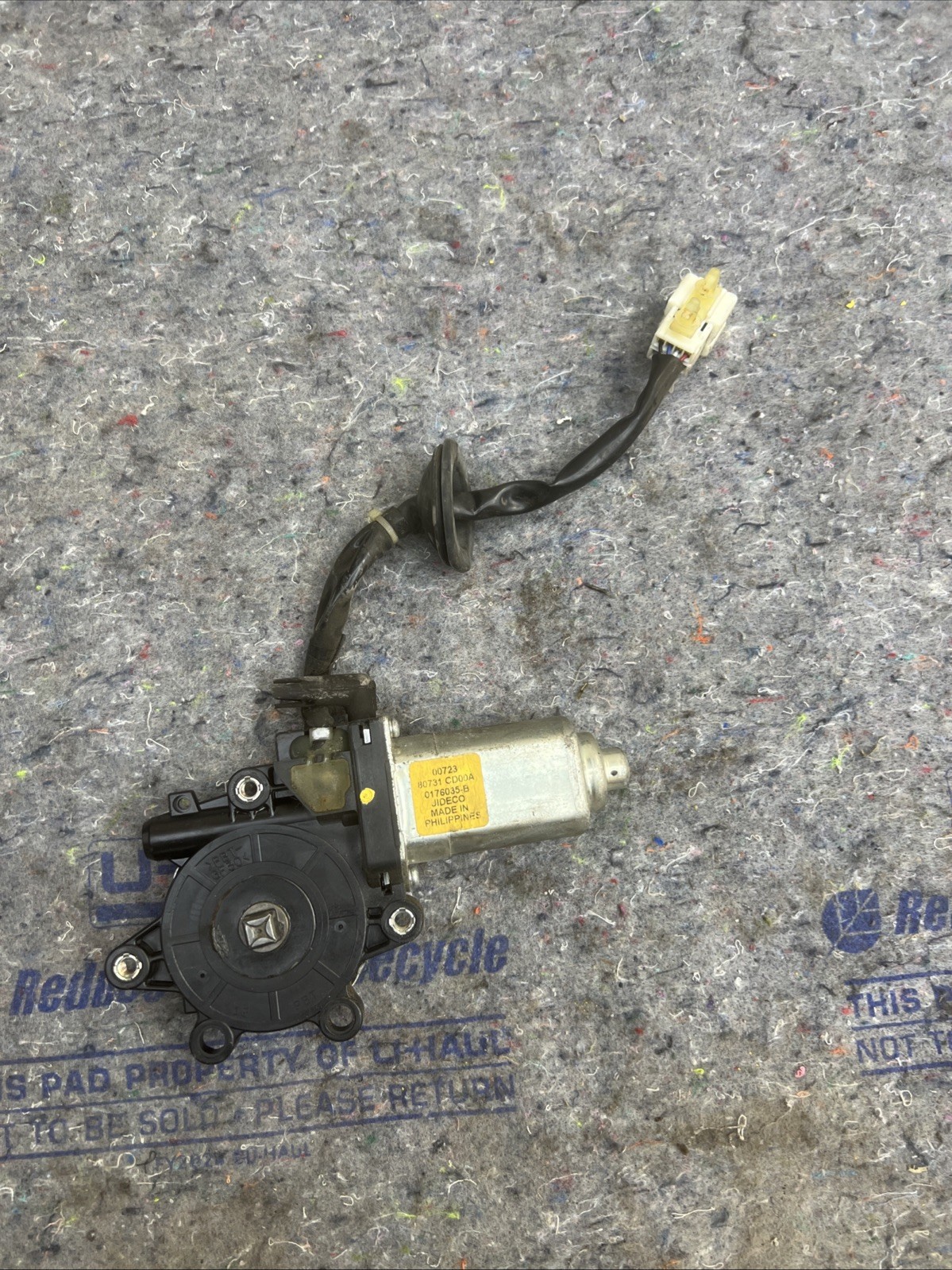 Window Motor 03-07 Infiniti G35 And 03-09 Nissan 350Z Front Left Driver Side OEM