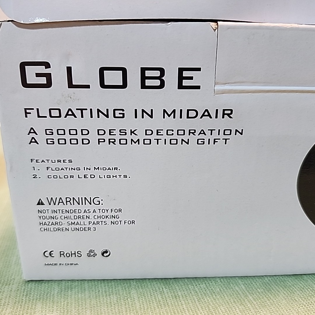 Magnetic Levitation Floating Globe LED Light Anti Gravity Levitating