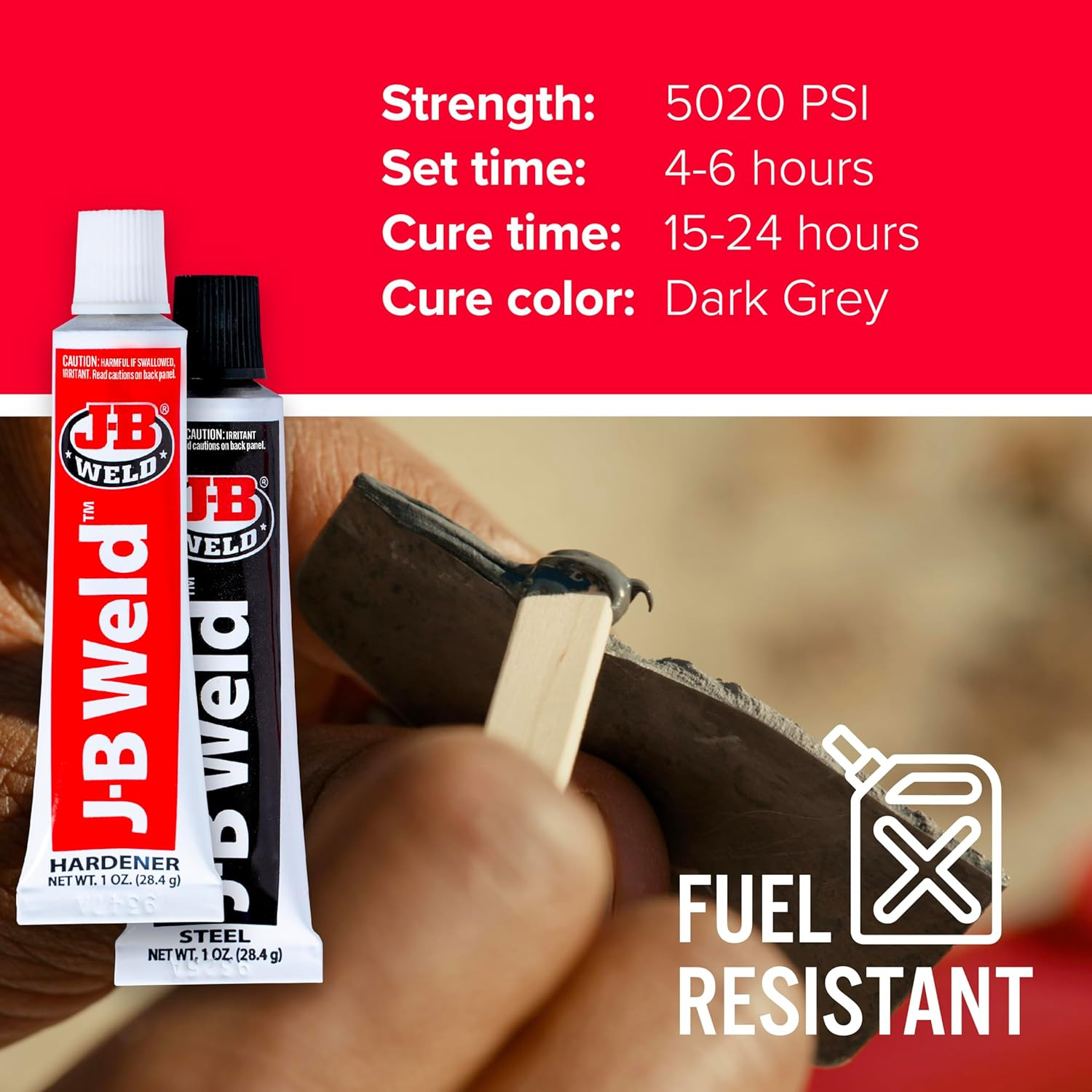 8265S Original Cold-Weld Steel Reinforced Epoxy - 2 Oz.