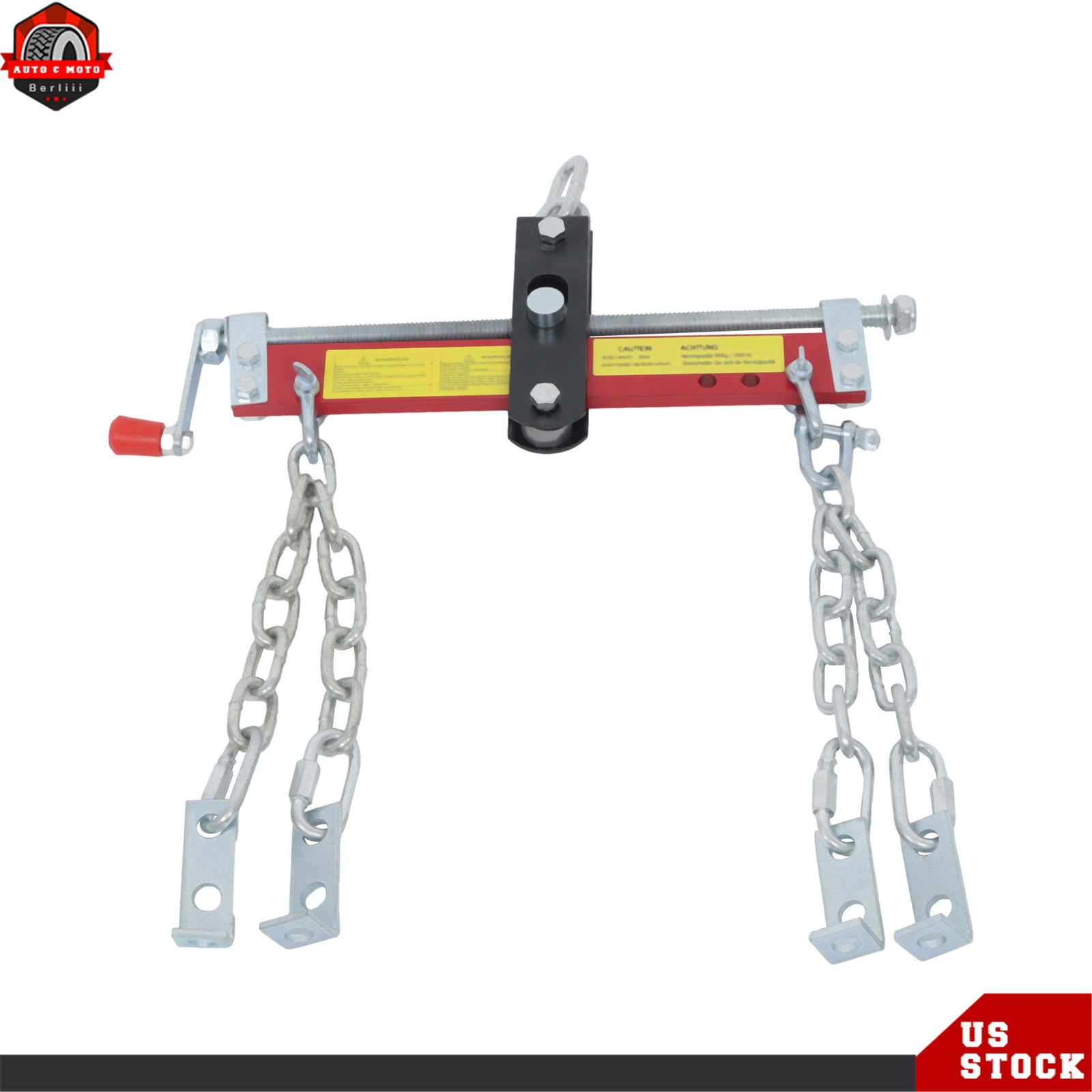Heavy Duty 1500LB Engine Hoist Shop Crane Accessory Cherry Picker Engine Leveler