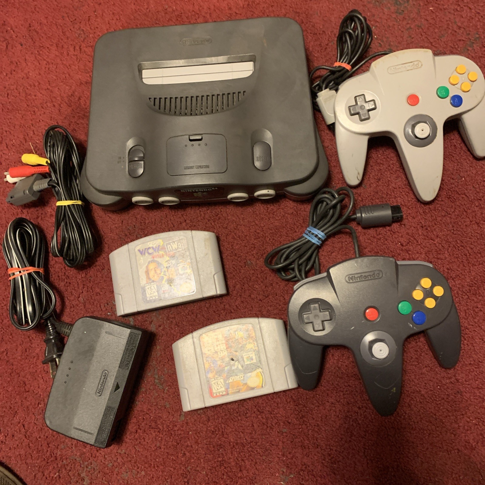 Nintendo 64 Console System Bundle READ DESCRIPTION!