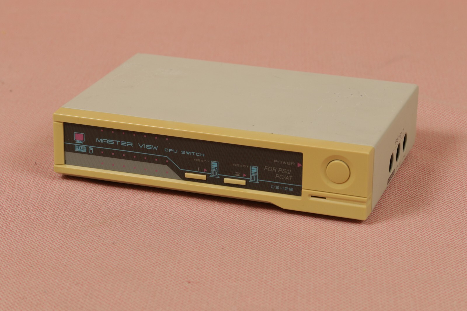 MASTER VIEW CPU SWITCH CS-122 2 PORTS DESKTOP VGA SERIAL PS2