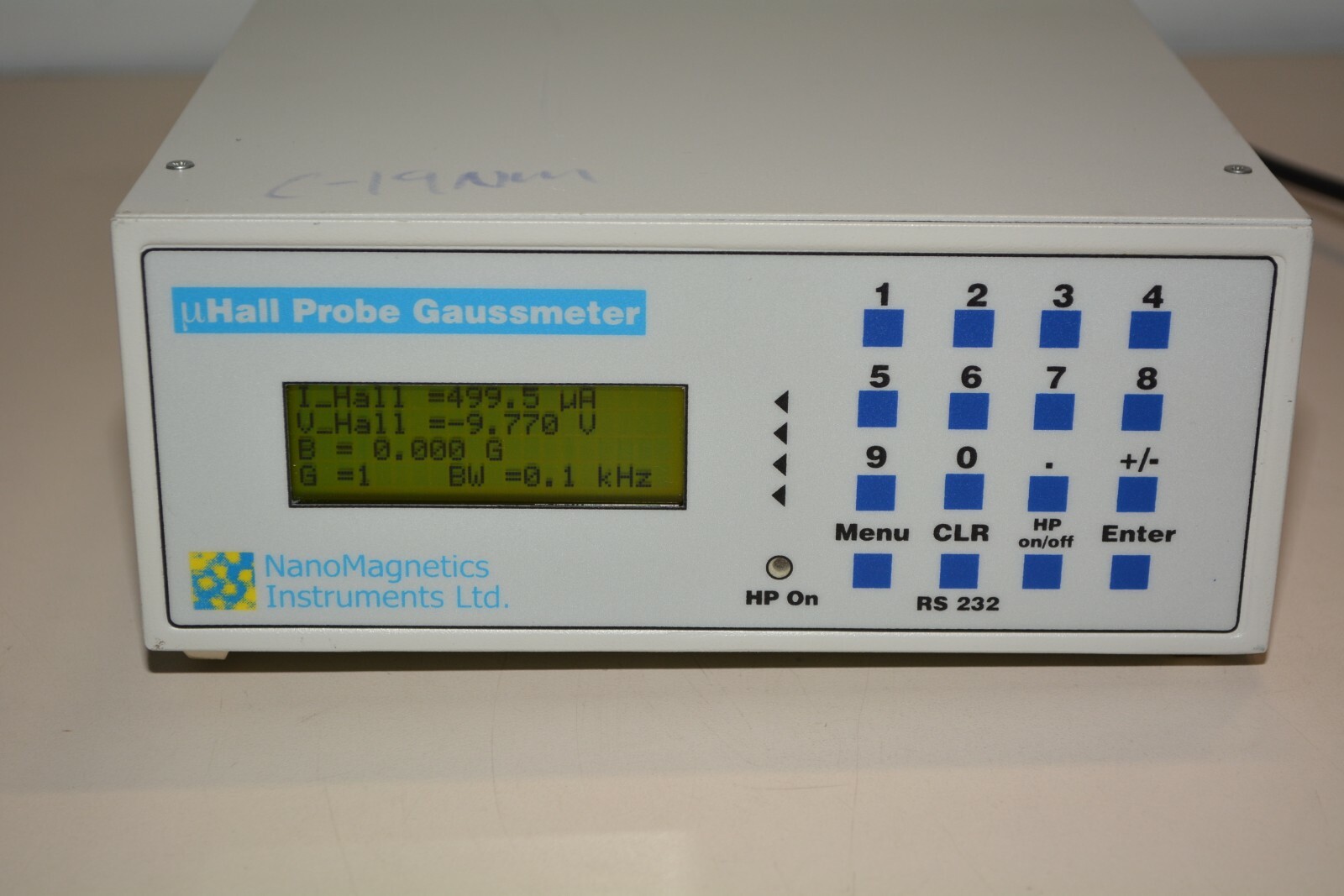 Nano Magnetics Instruments Ltd. uHall Probe Gaussmeter