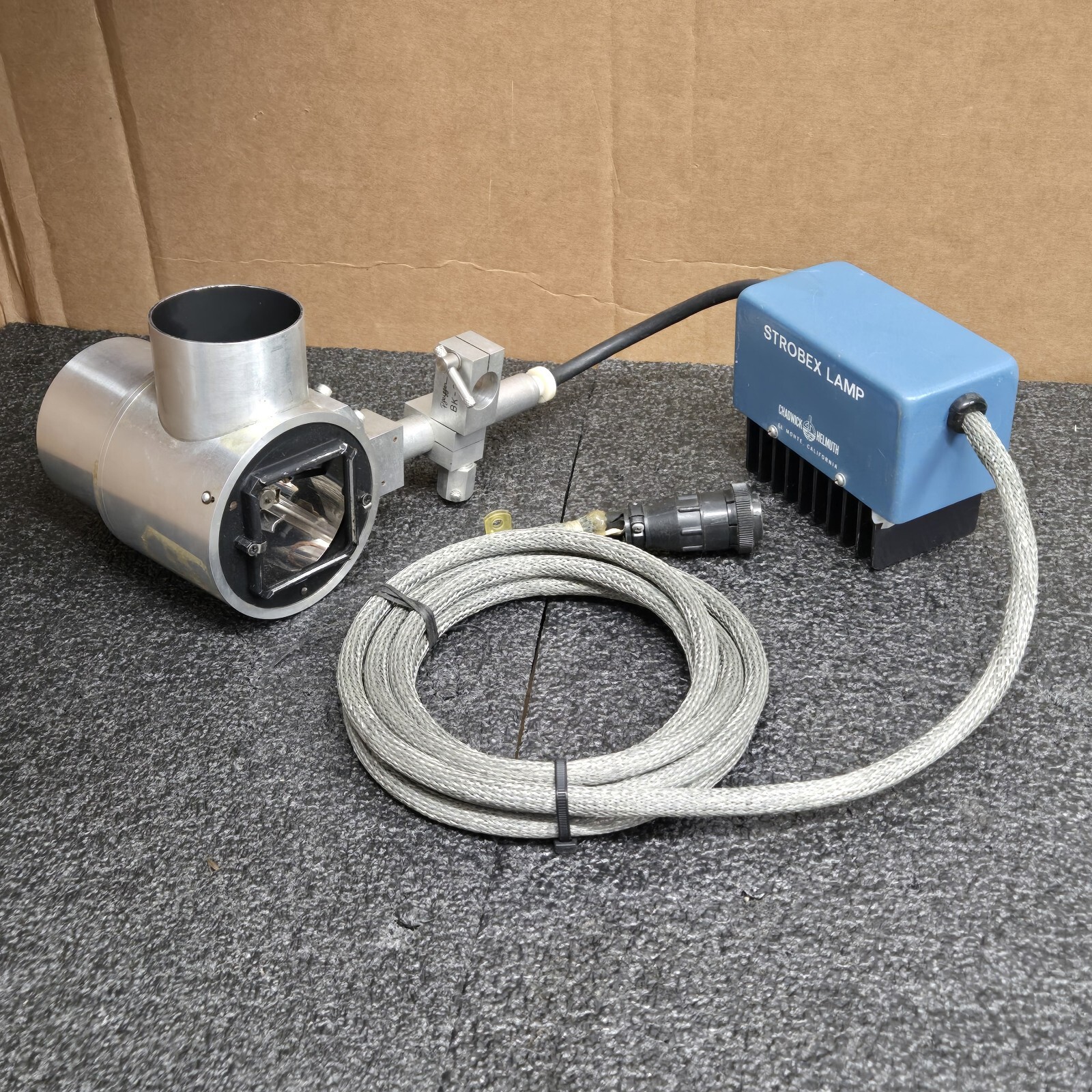 Chadwick Helmuth Strobex Model 278 Xenon Arc Strobe/Flash Lamp & 238 Controller