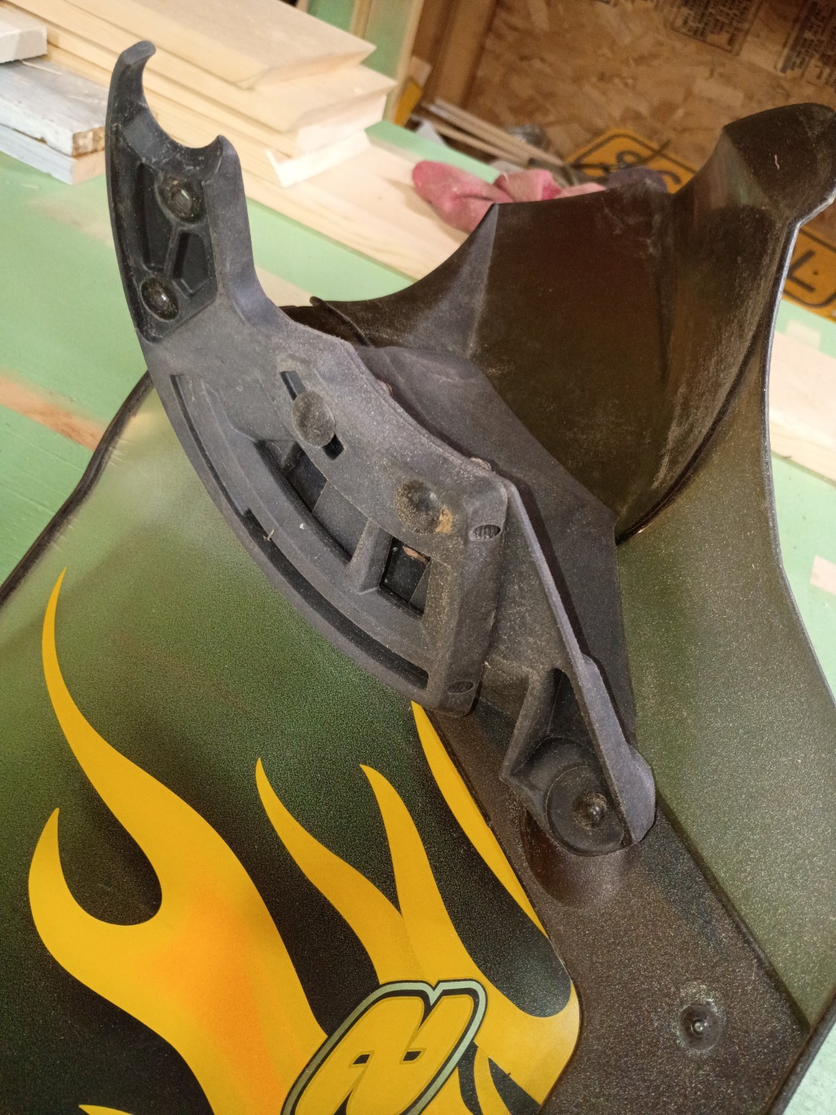 2006 Skidoo Mxz 600 Ho Snowmobile Windshield With Hand Guards