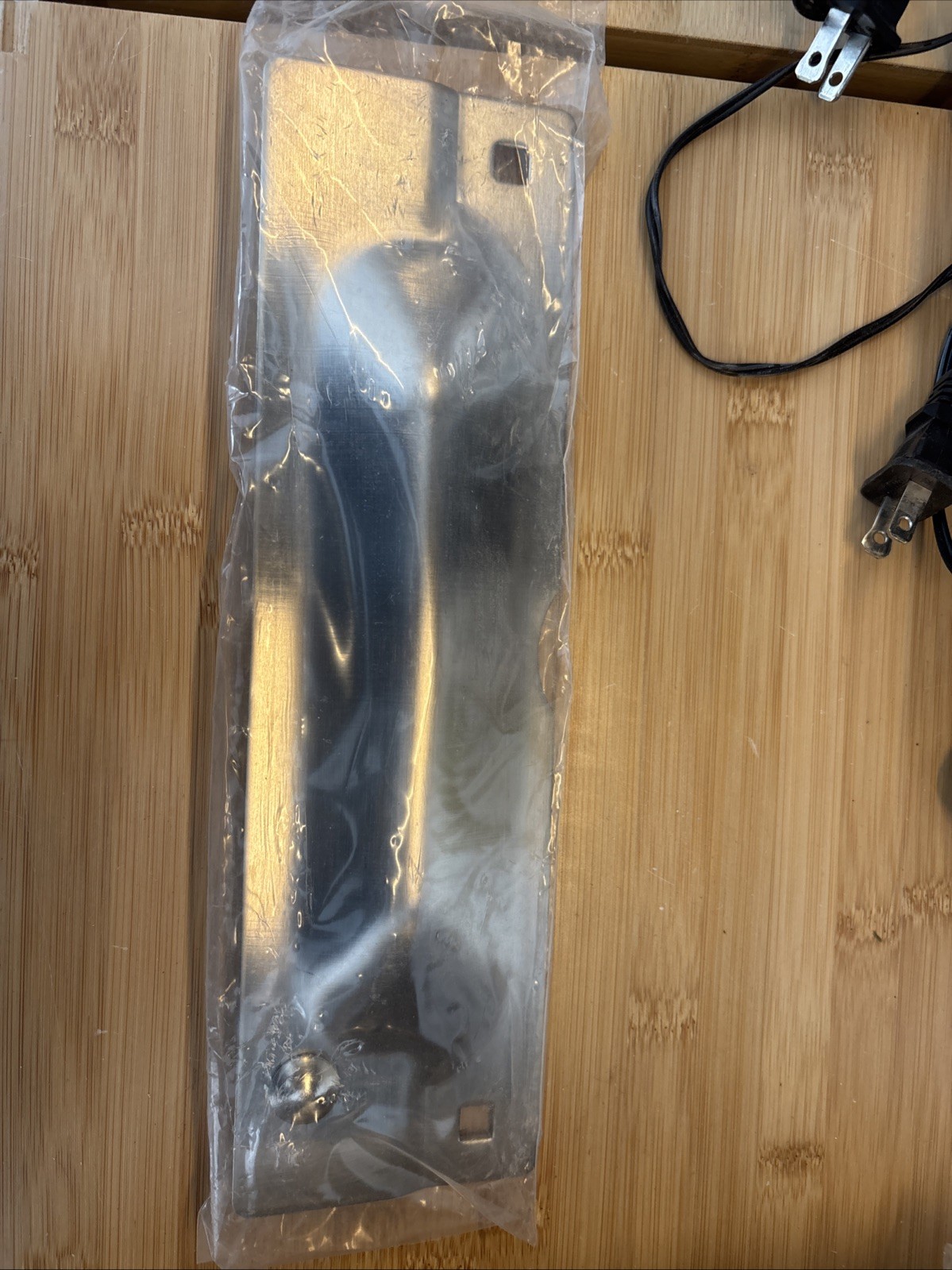 Rockwood 320C.32D Door Latch Guard, Stainless Steel, 11"L X 3-3/32"W