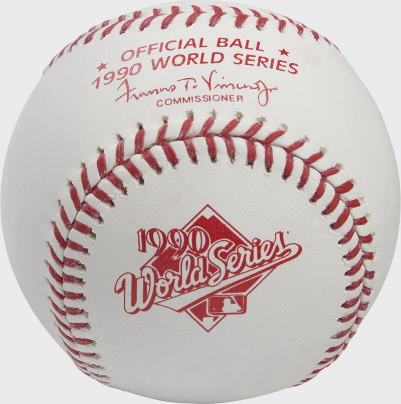 1990 World Series Rawlings Commemorative Unsigned Baseball MLB Cincinnati Reds