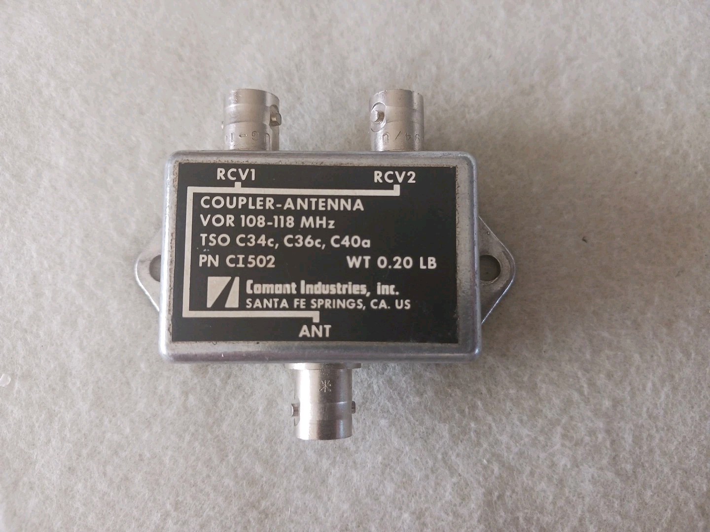 Comant VOR Antenna Coupler  CI 502